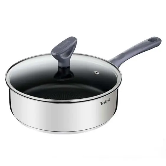 Tigaie, Tefal G7303255, DAILY COOK Sautepan 24 + capac