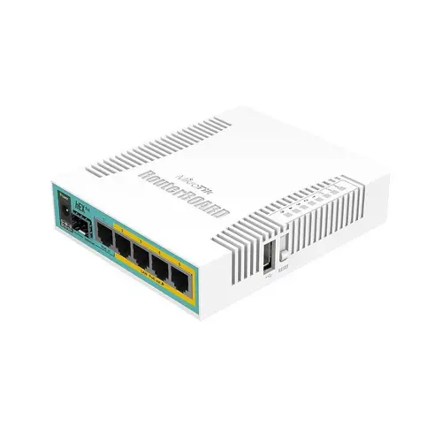 Router MikroTik RB960PGS, 5 x 10/100/1000, hEX PoE Router MikroTik RB960PGS, 5 x 10/100/1000, hEX PoE