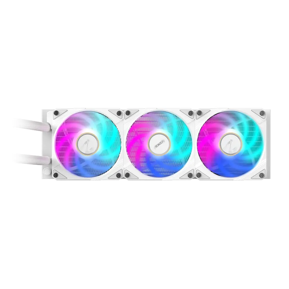 Охладител за процесор Gigabyte AORUS WATERFORCE X II 360 ICE, LCD Display - image 2