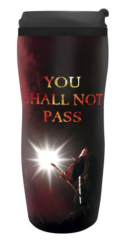 Θερμική κούπα LORD OF THE RINGS - Travel Mug "You shall not pass"