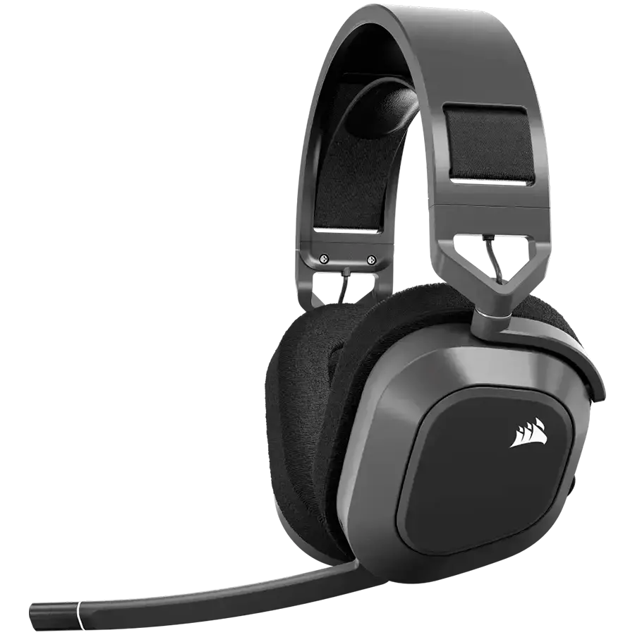 CORSAIR HS80 MAX Ασύρματα ακουστικά, Steel Gray - EU
