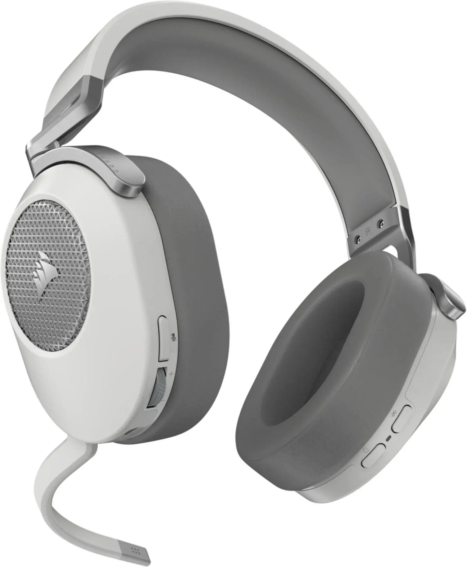 CORSAIR HS65 WIRELESS Gaming Headset, White (EU), v2 - image 2