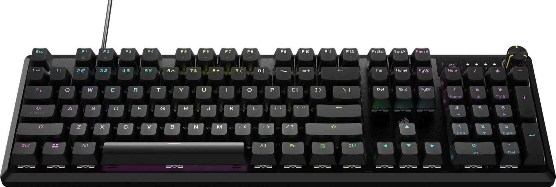 CORSAIR K70 CORE RGB Mechanical Black, Backlit RGB LED, MLX Red linear switches - image 2
