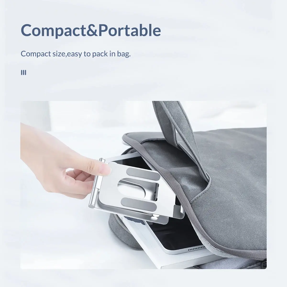 Orico βάση τηλεφώνου ή tablet για γραφείο Phone/Tablet Holder - LST-S1-SV-BP - image 11