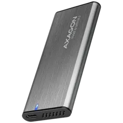 AXAGON EEM2-SG2 USB-C 3.2 Gen 2 - M.2 NVMe / SATA SSD 30-80mm ALU box