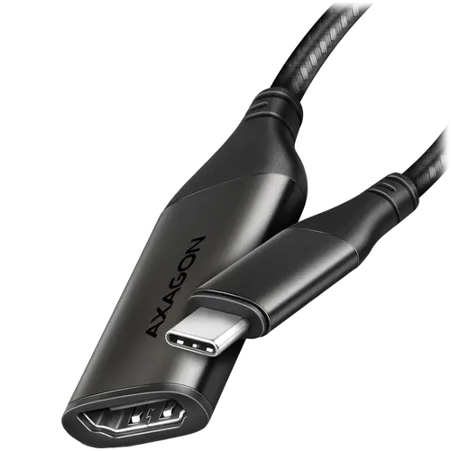 AXAGON RVC-HI2M USB-C -> HDMI 2.0 adapter 4K/60Hz Aluminum, 25cm cable
