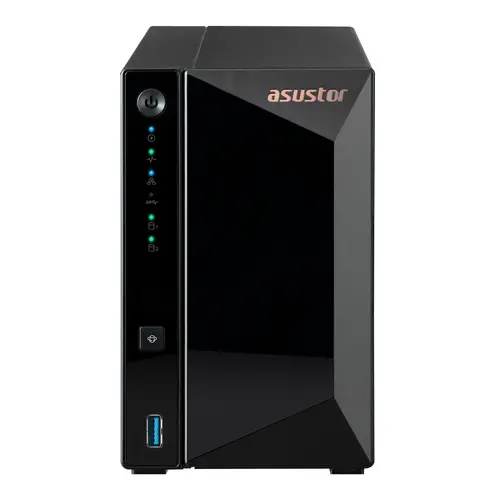 Δικτυακός αποθηκευτικός χώρος, Asustor AS3302T_V2, 2 bay NAS, Realtek RTD1619B, Quad-Core, 1.7GHz (not ex.), 2.5GbE x1, USB3.2 Gen1 x3, WOW (Wake - 1