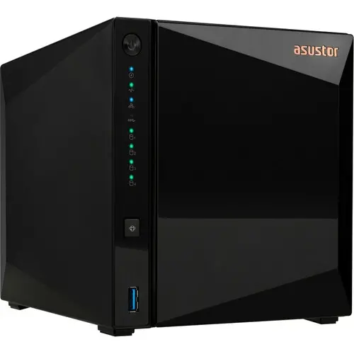 Δικτυακή αποθήκευση, Asustor AS3304T_V2, NAS 4 θέσεων, Realtek RTD1619B, Quad-Core, 1.7GHz, 2GB DDR4 (μη επεκτάσιμη), 2.5GbE x1, USB3.2 Gen1 x3, WOW - image 1