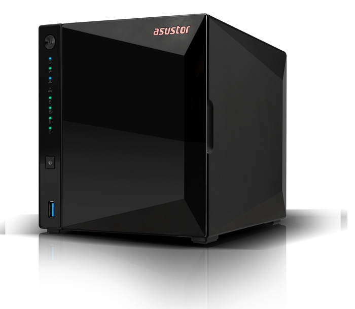 Мрежов сторидж, Asustor AS3304T_V2, 4 bay NAS, Realtek RTD1619B, Quad-Core, 1.7GHz, 2GB DDR4 (not ex.), 2.5GbE x1, USB3.2 Gen1 x3, WOW (Wake on WAN), Ttoolless installation, with hot-swappable tray, hardware encryption, MyArchive, EZ connect, EZ Sync, WoL, System Sleep - image 2