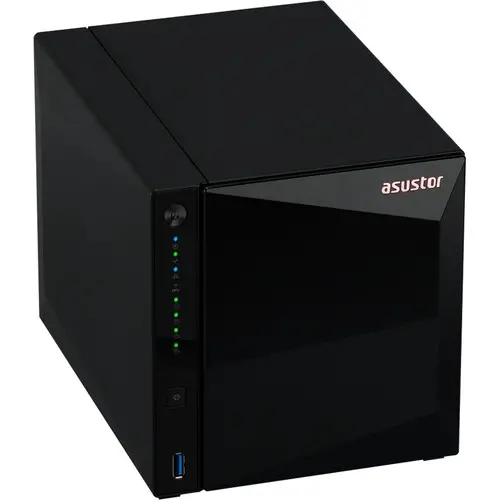 Мрежов сторидж, Asustor AS3304T_V2, 4 bay NAS, Realtek RTD1619B, Quad-Core, 1.7GHz, 2GB DDR4 (not ex.), 2.5GbE x1, USB3.2 Gen1 x3, WOW (Wake on WAN), Ttoolless installation, with hot-swappable tray, hardware encryption, MyArchive, EZ connect, EZ Sync, WoL, System Sleep - image 3