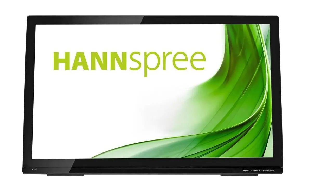 Тъч монитор HANNSPREE HT273HPB, HS-IPS, 27 inch, Wide, Full HD, D-Sub, HDMI, Черен