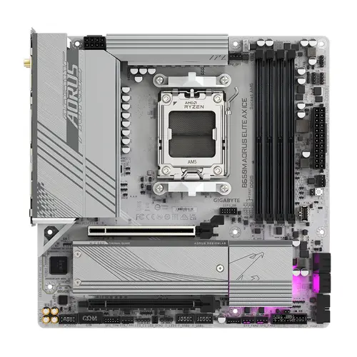 Μητρική GIGABYTE B650M AORUS ELITE AX ICE - 1