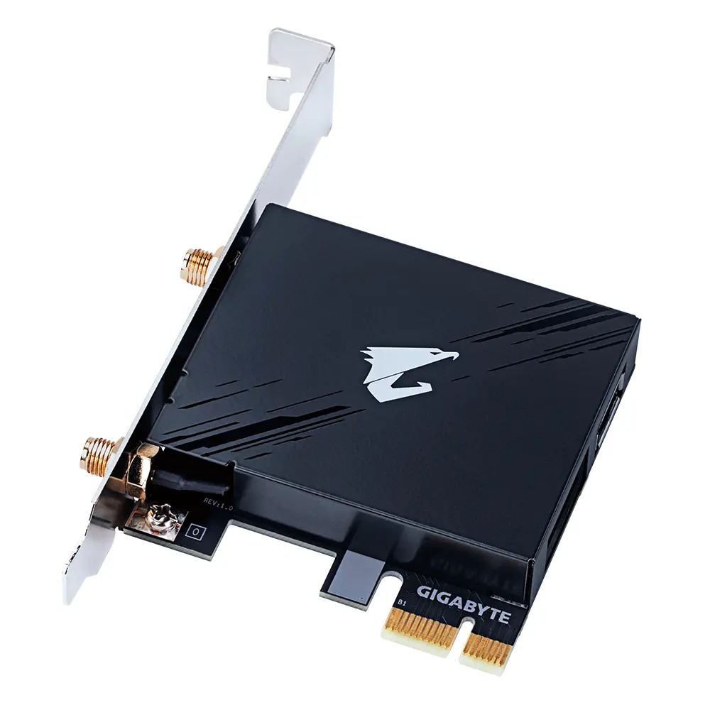 Безжична карта GIGABYTE AORUS WIFI 7 5800Mbps, Bluetooth 5.3