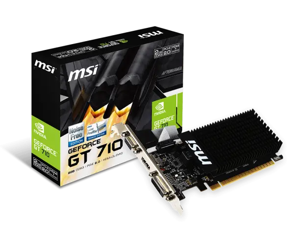 Κάρτα γραφικών, MSI GT710 2GD3H LP
