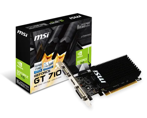 Placă video, MSI GT710 2GD3H LP Placă video, MSI GT710 2GD3H LP