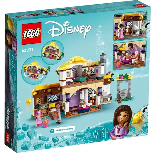 LEGO Disney - Căsuța lui Asha - 43231 - 2