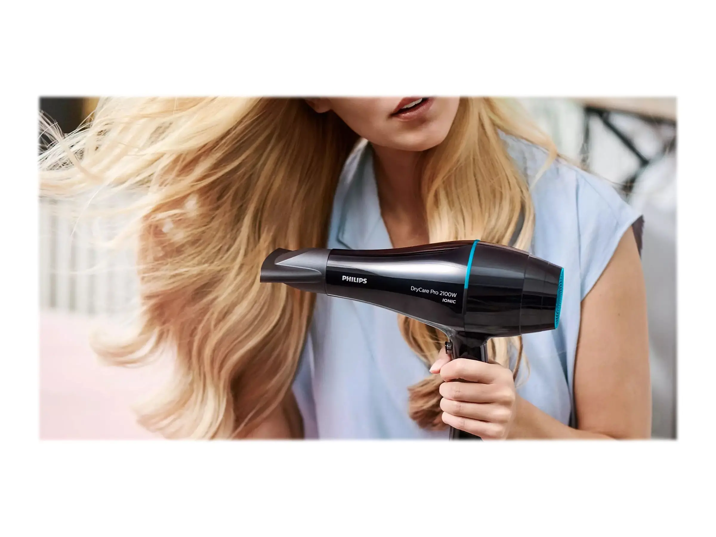 PHILIPS Επαγγελματικό πιστολάκι μαλλιών DryCare 2100W ThermoProtect - image 1