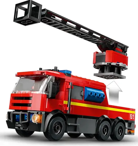 LEGO City - Fire Station with Fire Truck - 60414 - image 4
