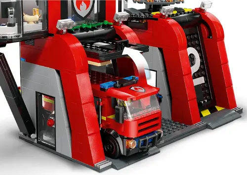LEGO City - Fire Station with Fire Truck - 60414 - image 5