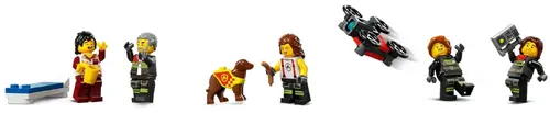 LEGO City - Fire Station with Fire Truck - 60414 - image 7