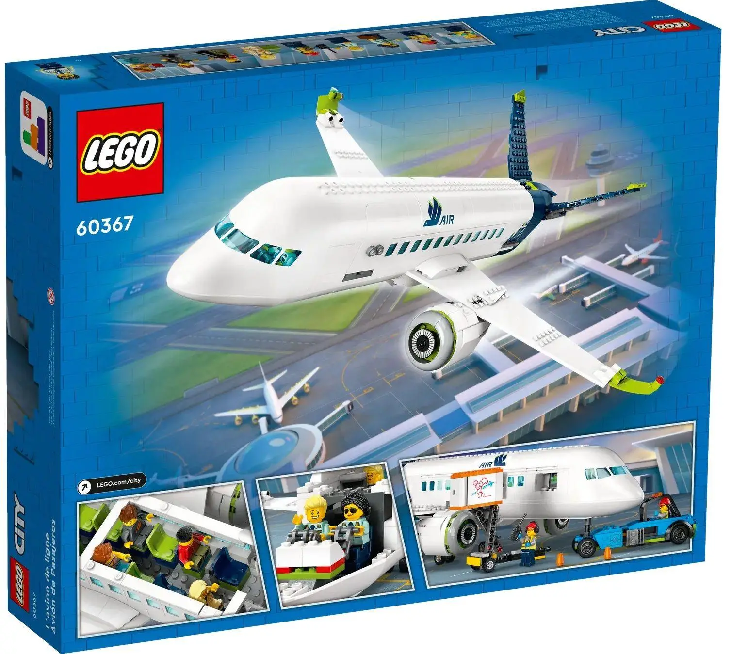 LEGO City - Passenger Airplane - 60367 - image 1