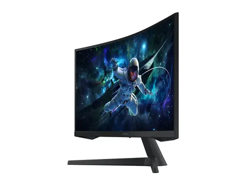 Монитор, Samsung 27CG552 27" Odyssey G5 Curved VA 2560x1440 1ms 165Hz  DP HDMI Black - image 5