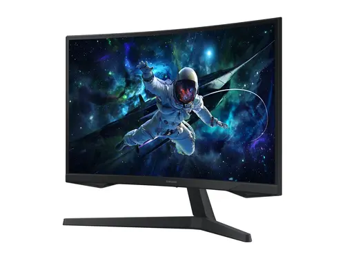 Монитор, Samsung 27CG552 27" Odyssey G5 Curved VA 2560x1440 1ms 165Hz  DP HDMI Black - image 6