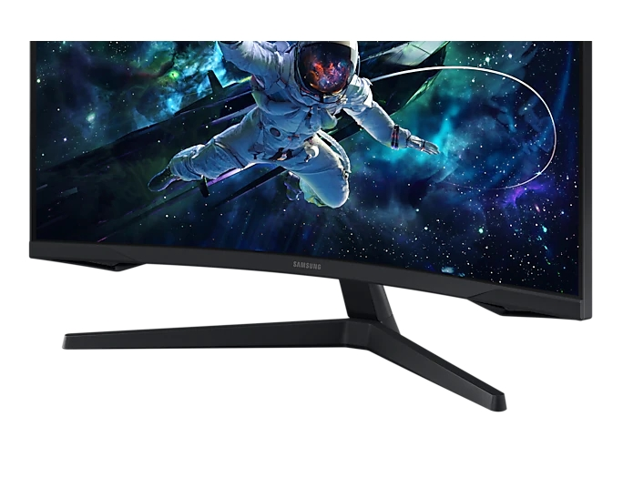 Монитор, Samsung 27CG552 27" Odyssey G5 Curved VA 2560x1440 1ms 165Hz  DP HDMI Black - image 8