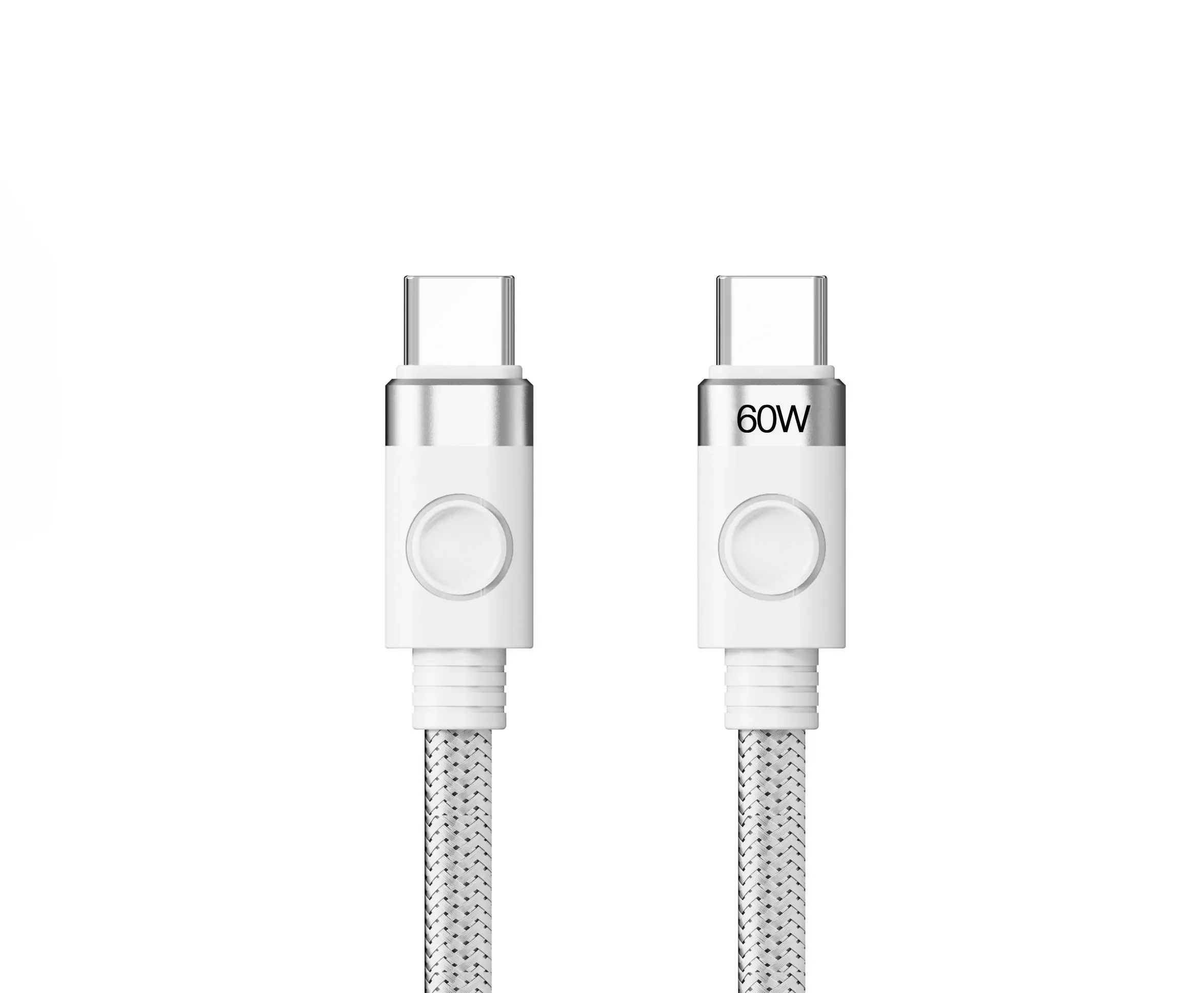 Orico cablu USB C-to-C PD 60W de încărcare 1.0m alb - CDX-60CC-WH