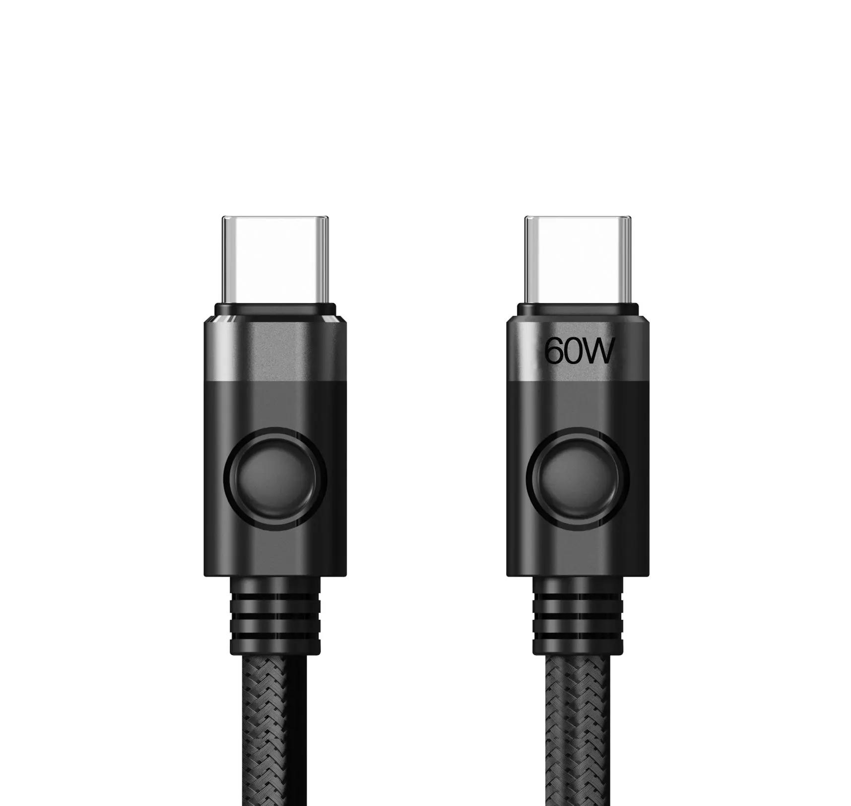 Orico cablu USB C-to-C PD 60W de încărcare 1.0m negru - CDX-60CC-BK