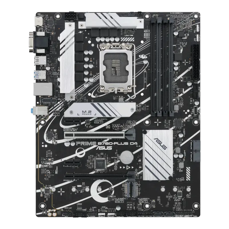 Дънна платка ASUS PRIME B760-PLUS D4, LGA 1700, ATX - image 1