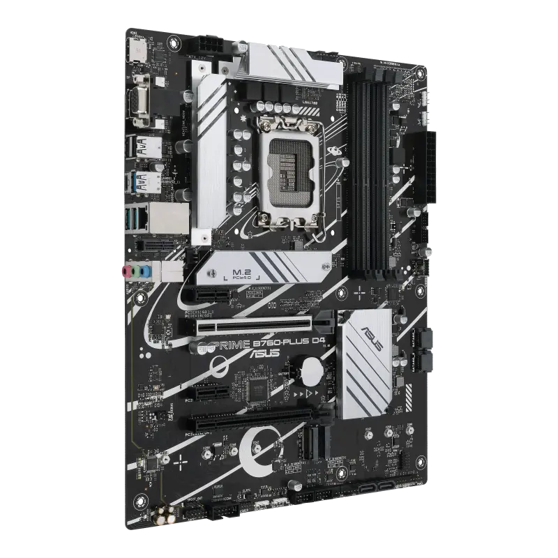 Дънна платка ASUS PRIME B760-PLUS D4, LGA 1700, ATX - image 2