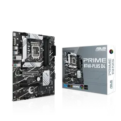 Дънна платка ASUS PRIME B760-PLUS D4, LGA 1700, ATX