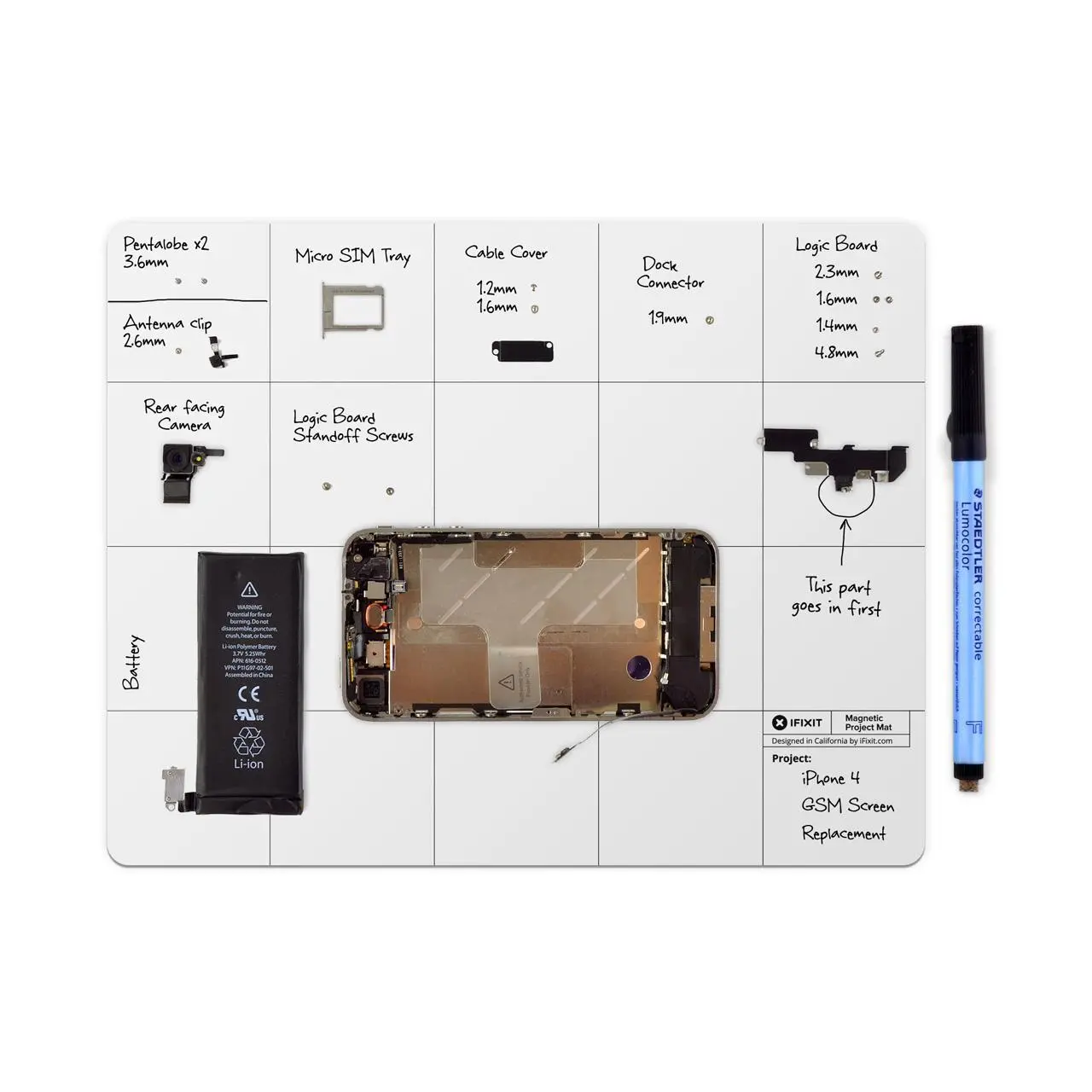 Covoraș magnetic iFixit Magnetic Project Mat 20 x 25 cm - image 1