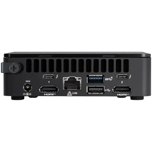 ASUS NUC 13 Pro Kit NUC13ANKi3, Core i3-1315U Processor, 4xUSB, M.2 22x80 NVMe; 22x42 SATA, 2,5Gbe LAN, 2xHDMI, 2x Thunderbolt 4 (USB-C+DP), no cord, single unit - image 1