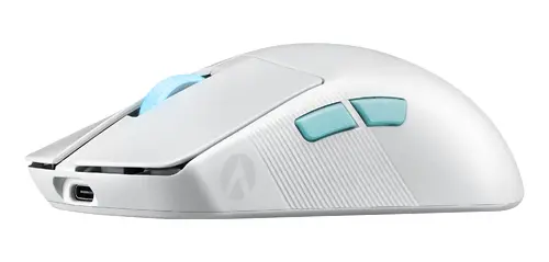 Мишка, Asus ROG Harpe Ace Aim Lab Edition Gaming Mouse, 54 g Ultra-Lightwieght, Connectivity (2.4GHz RF, Bluetooth, Wired), 36K DPI Sensor, 5 Programmable Buttons, ROG SpeedNova, Esports & FPS Gaming - image 3