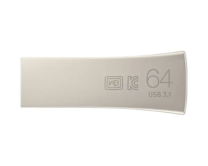 USB stick Samsung BAR Plus, 64GB, USB-A, Ασημί