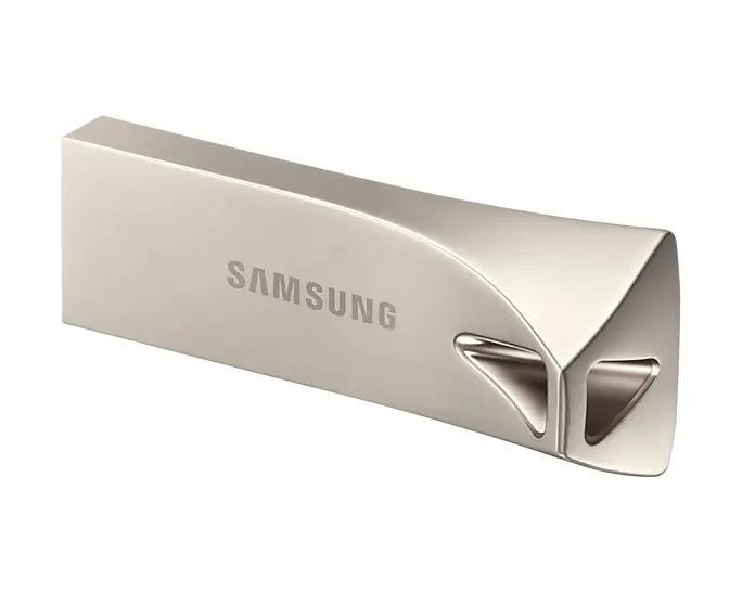 USB памет Samsung BAR Plus, 128GB, USB-A, Сребриста - image 2
