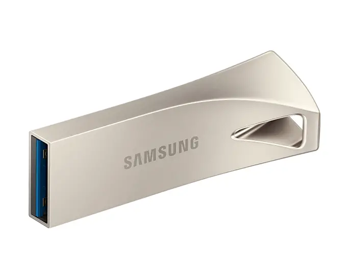 USB памет Samsung BAR Plus, 128GB, USB-A, Сребриста - image 3