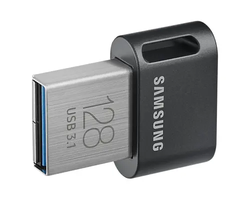 USB памет Samsung FIT Plus, 128GB, USB-A, Черна - image 3