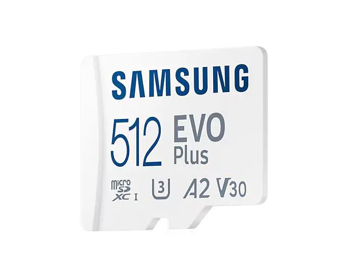Карта памет Samsung EVO Plus, microSDXC, UHS-I, 512GB, Адаптер - image 1