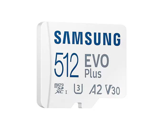 Карта памет Samsung EVO Plus, microSDXC, UHS-I, 512GB, Адаптер - image 2