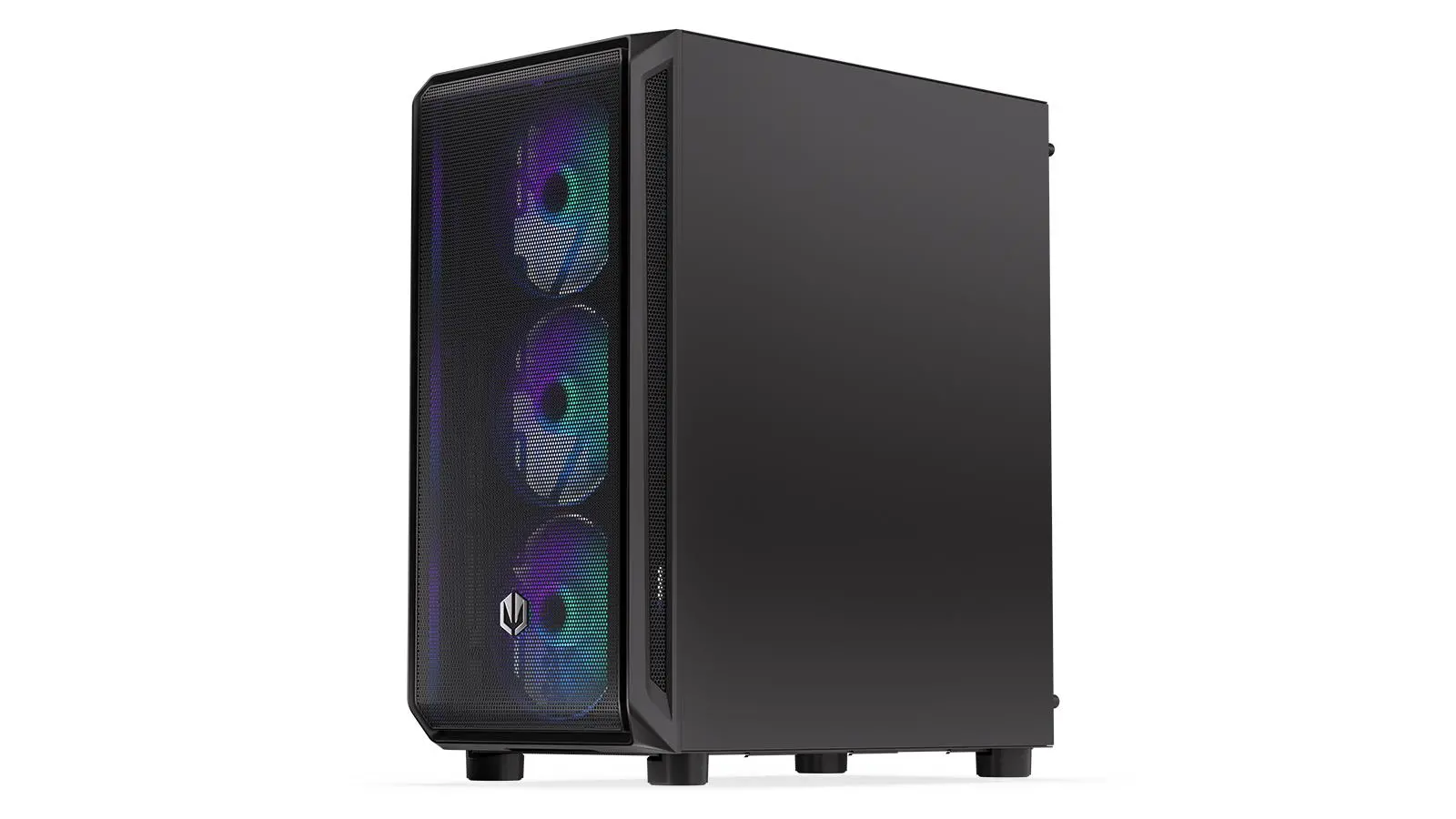 Endorfy Arx 500 ARGB, Mid-Tower, ATX/mATX/mITX, 2x USB-A (3.1 GEN 1), 1x Audio/1x Mic, 4x STRATUS 140 PWM fans with ARGB backlight, Tempered Glass, Steel Panels, 486×228×429mm, 3 Year Warranty - image 1