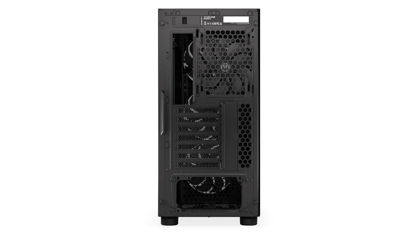 Endorfy Arx 500 ARGB, Mid-Tower, ATX/mATX/mITX, 2x USB-A (3.1 GEN 1), 1x Audio/1x Mic, 4x STRATUS 140 PWM fans with ARGB backlight, Tempered Glass, Steel Panels, 486×228×429mm, 3 Year Warranty - image 10