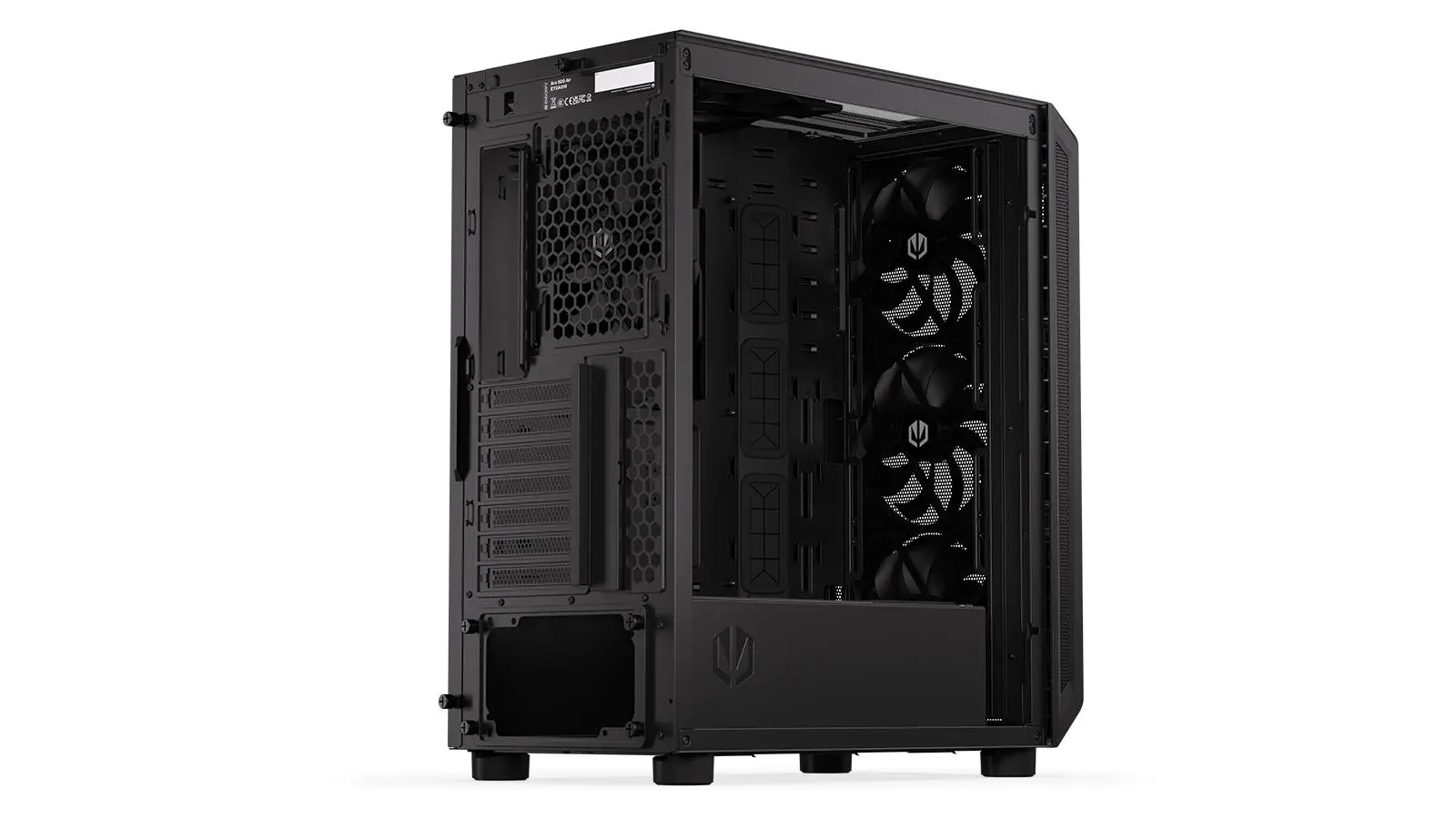 Endorfy Arx 500 Air, Mid-Tower, ATX/mATX/mITX, 2x USB-A (3.1 GEN 1), 1x Audio/1x Mic, 5x STRATUS 140 PWM fans, Tempered Glass, Mesh Front Panel, 486×228×429mm, 3 Year Warranty - image 9