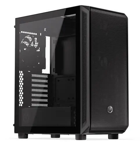 Endorfy Arx 500 Air, Mid-Tower, ATX/mATX/mITX, 2x USB-A (3.1 GEN 1), 1x Audio/1x Mic, 5x STRATUS 140 PWM fans, Tempered Glass, Mesh Front Panel, 486×228×429mm, 3 Year Warranty