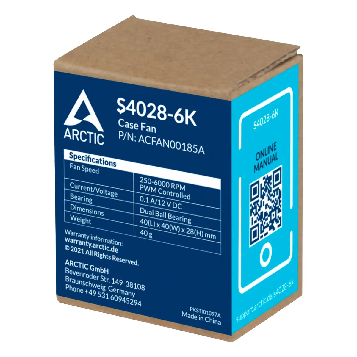 Arctic сървърен вентилатор Server Fan 40x40x28 Dual Ball - S4028-6K - ACFAN00185A - image 6