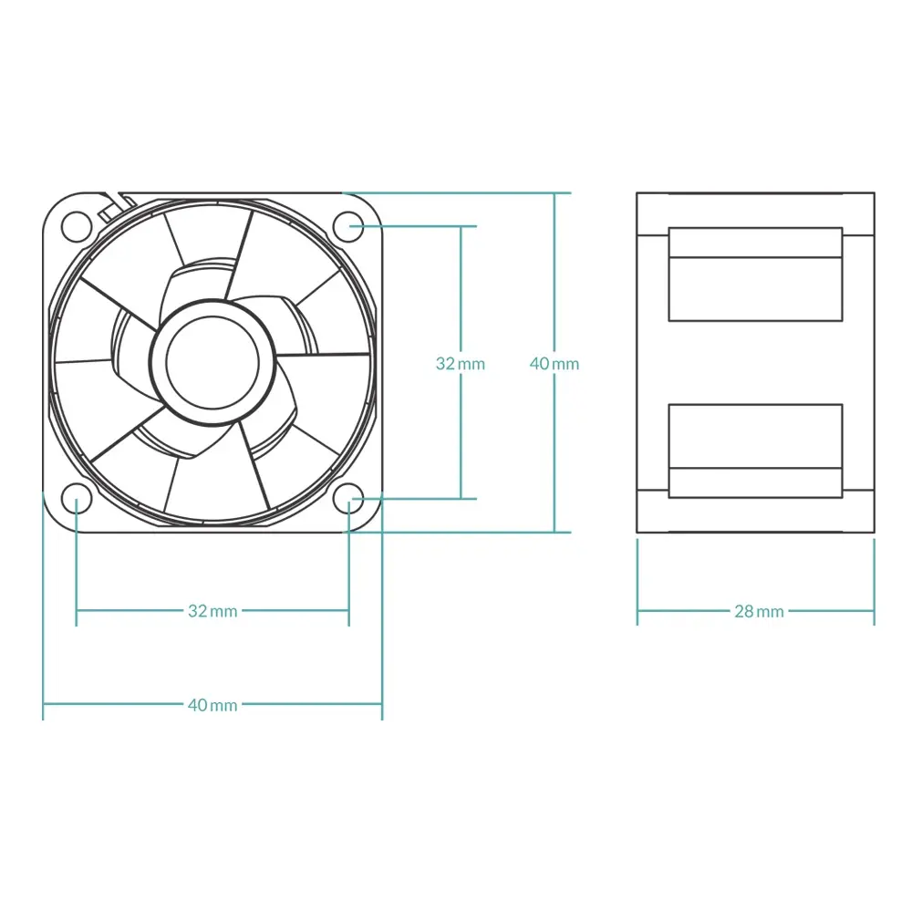 Arctic сървърен вентилатор Server Fan 40x40x28 Dual Ball - S4028-15K - ACFAN00264A - image 5