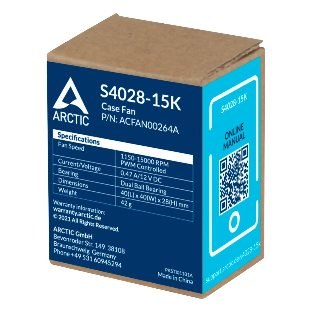 Arctic сървърен вентилатор Server Fan 40x40x28 Dual Ball - S4028-15K - ACFAN00264A - image 6