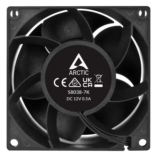 Arctic сървърен вентилатор Server Fan 80x80x38 Dual Ball - S8038-7K - ACFAN00288A - image 3